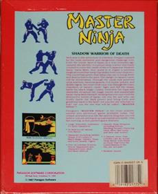 Master Ninja: Shadow Warrior of Death - Box - Back Image