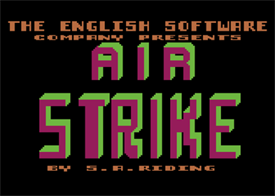 Airstrike - Screenshot - Game Title Image