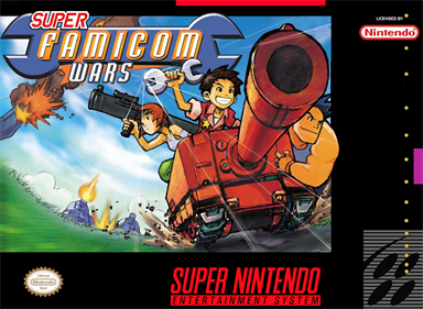 Super Famicom Wars - Fanart - Box - Front Image