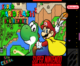 Super Mario Flash 2: SMW Remake - Box - Front Image