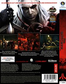 The Witcher - Box - Back Image
