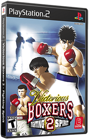 Victorious Boxers 2: Fighting Spirit - Box - 3D Image