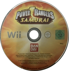 Power Rangers Samurai - Disc Image