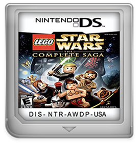 LEGO Star Wars: The Complete Saga - Fanart - Cart - Front