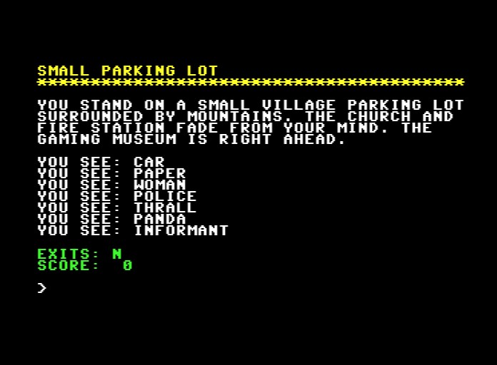 Gaming Museum Adventure