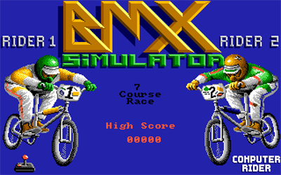 BMX Simulator - Screenshot - Game Title Image