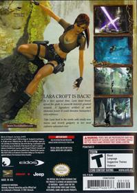 Tomb Raider: Legend - Box - Back Image