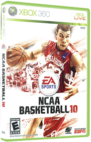 NCAA Basketball 10 - Box - 3D Image