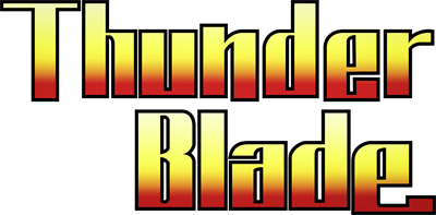 Thunder Blade - Clear Logo Image