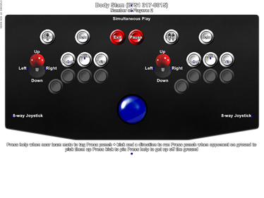 Body Slam - Arcade - Controls Information Image
