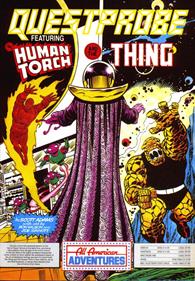 Questprobe featuring Human Torch and the Thing - Advertisement Flyer - Front Image