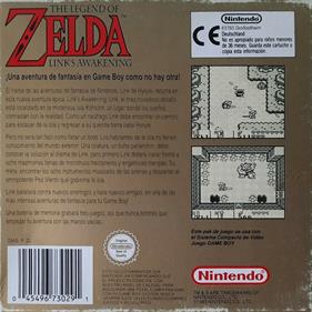 The Legend of Zelda: Link's Awakening - Box - Back Image