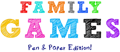 Family Games: Pen & Paper Edition! - Clear Logo Image
