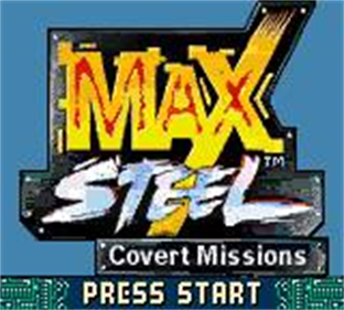 Max Steel: Covert Missions - Screenshot - Game Title Image
