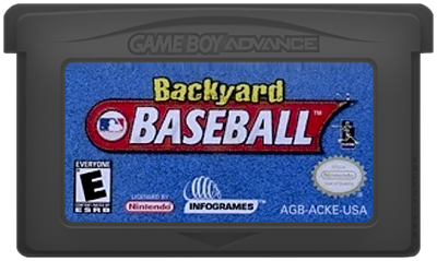 Backyard Baseball - Cart - Front Image