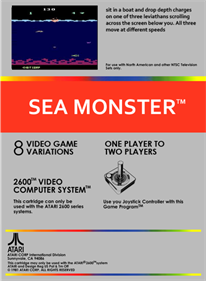 Sea Monster - Fanart - Box - Back