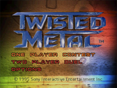 Twisted Metal - Screenshot - Game Title Image