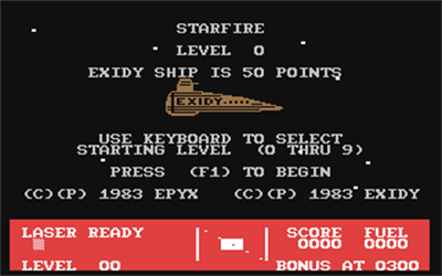 Starfire - Screenshot - Game Title Image