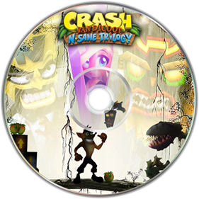 Crash Bandicoot N. Sane Trilogy - Fanart - Disc Image
