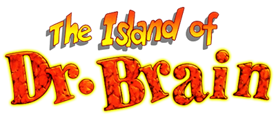 The Island of Dr. Brain - Clear Logo Image