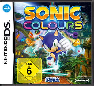 Sonic Colors - Box - Front - Reconstructed Image