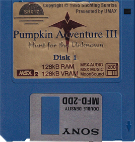 Pumpkin Adventure III: Hunt for the Unknown - Cart - Front Image