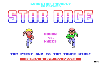 Star Race (Loadstar) - Screenshot - Game Title Image