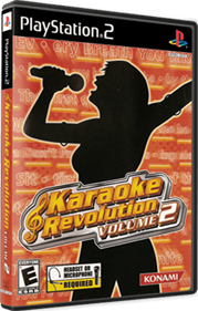Karaoke Revolution: Volume 2 - Box - 3D Image