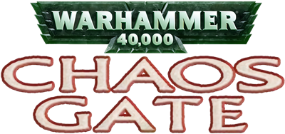Warhammer 40,000: Chaos Gate - Clear Logo Image