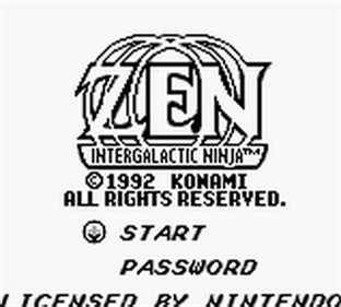 Zen: Intergalactic Ninja - Screenshot - Game Title Image