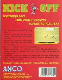 Kick Off - Box - Back Image