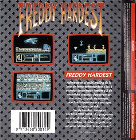 Freddy Hardest - Box - Back Image