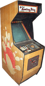 4 Player Bowling Alley - Arcade - Cabinet Image