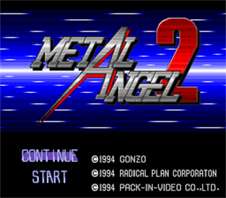 Metal Angel 2 - Screenshot - Game Title Image