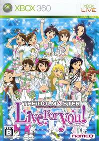 The iDOLM@STER: Live for You! - Box - Front Image