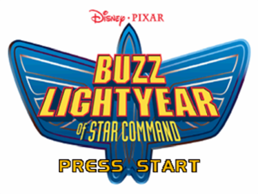 Disney-Pixar's Buzz Lightyear of Star Command - Screenshot - Game Title Image