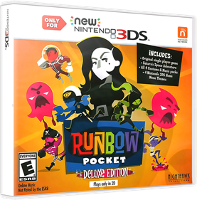Runbow Pocket Deluxe Edition - Box - 3D Image