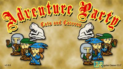 Adventure Party: Cats and Caverns - Screenshot - Game Title Image