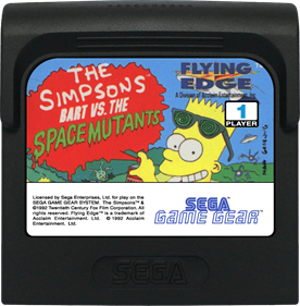 The Simpsons: Bart vs. the Space Mutants - Cart - Front Image