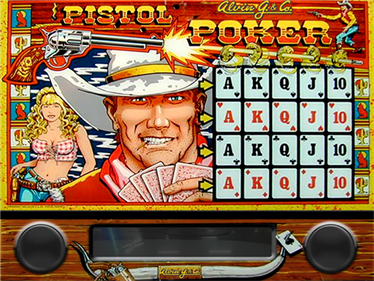 Pistol Poker - Arcade - Marquee Image