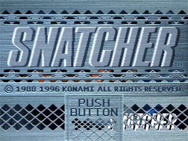 Snatcher - Screenshot - Game Select Image