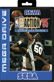 NBA Action '95 Starring David Robinson - Box - Front - Reconstructed Image