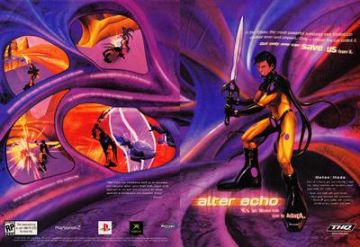 Alter Echo - Advertisement Flyer - Front Image