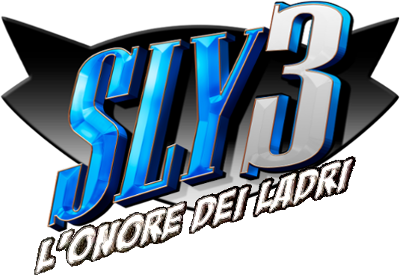 Sly 3: Honor Among Thieves - Clear Logo Image