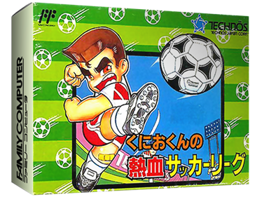 Kunio-kun no Nekketsu Soccer League - Box - 3D Image