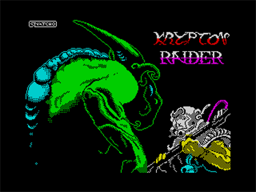 Krypton Raiders - Screenshot - Game Title Image
