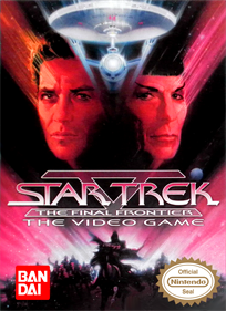 Star Trek V: The Final Frontier - Fanart - Box - Front