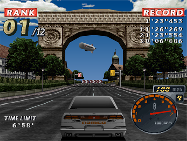 Rage Racer - Screenshot - Gameplay Image