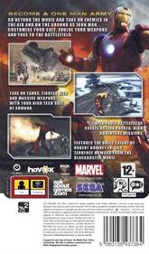Iron Man - Box - Back Image