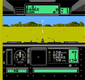 Garry Kitchen's Battletank - Screenshot - Gameplay Image